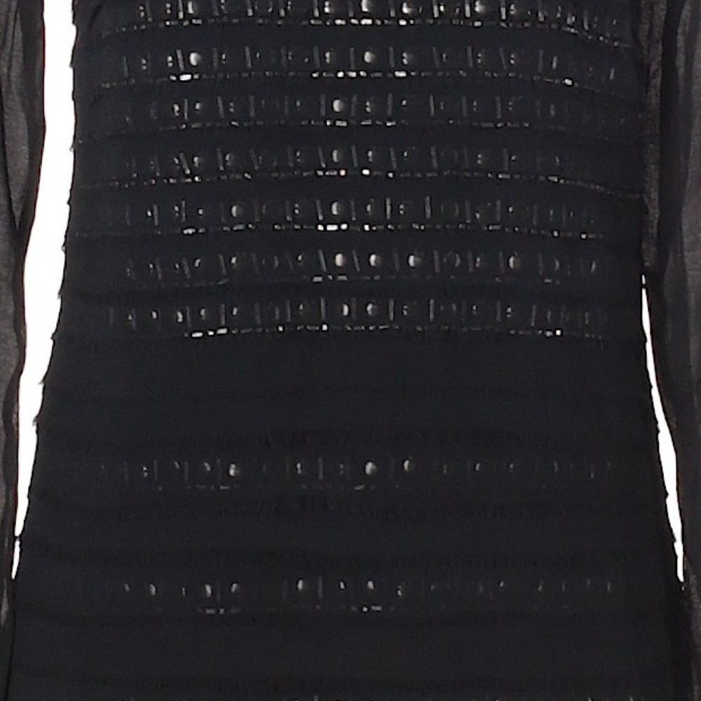 Barbara Bui Black Beaded Shift Dress - Picture 3 of 3